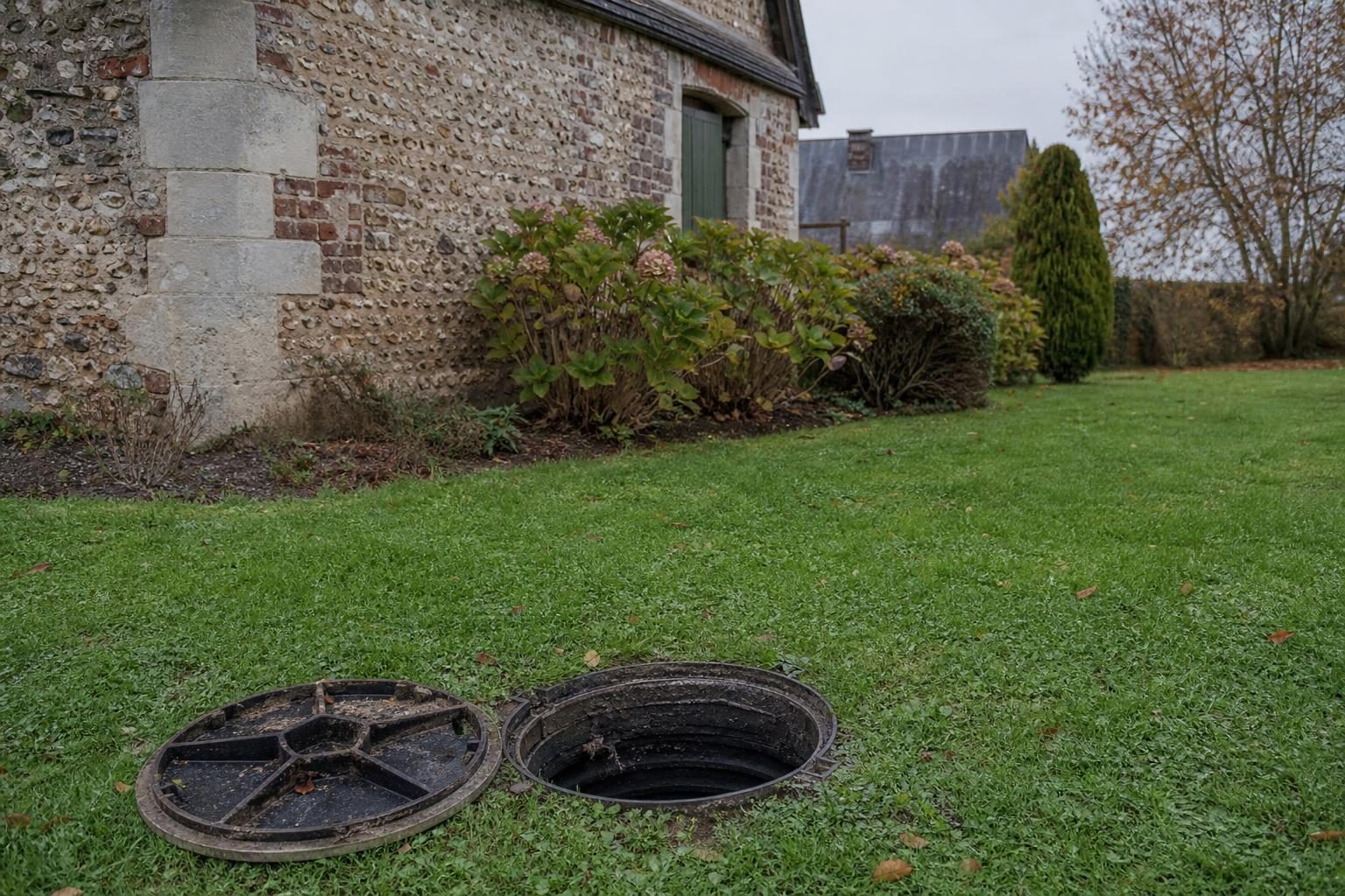 Regard de contrôle d’une installation d’assainissement non collectif